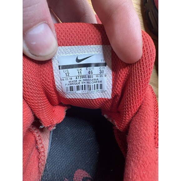 Size 12 - Men’s Nike Air Max 95 OG Habanero Red Black Sneakers Shoes AT2865-600 main image 7